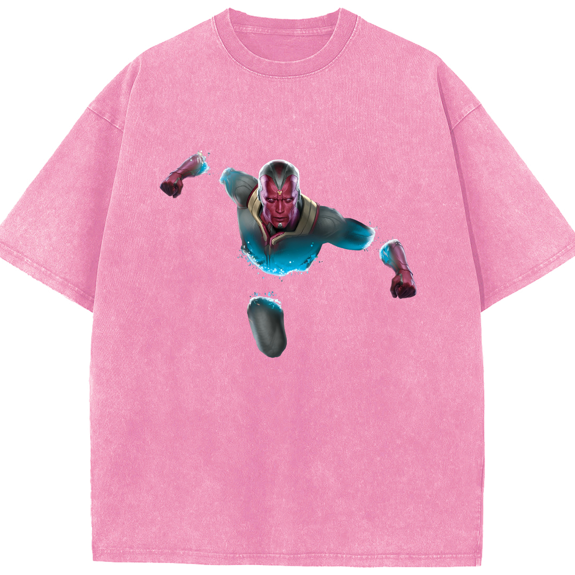（画像用） アベンジャーズ The Avengers 綿100% ヴィンテージ風 半袖Tシャツ（フロントプリント）